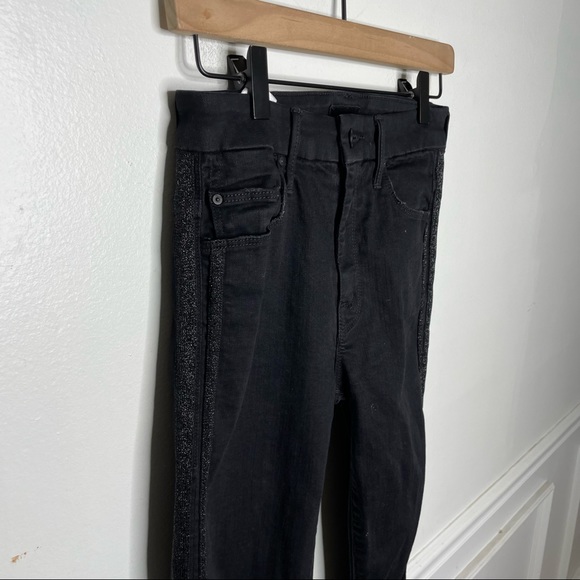 MOTHER HW Looker Ankle Fray in Guilty Party Racer Womens 25 - Picture 6 of 14